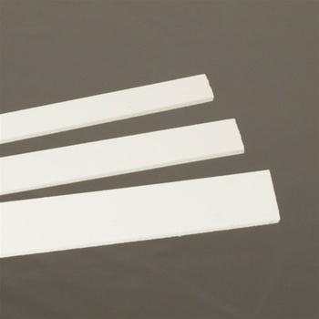White Binding Strip